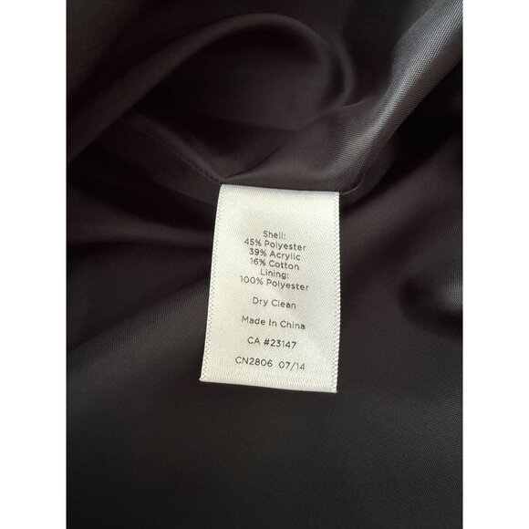 Talbots Polka Dot Sleeveless Knee Length Black Fit & Flare Dress Size 14 - Picture 7 of 10